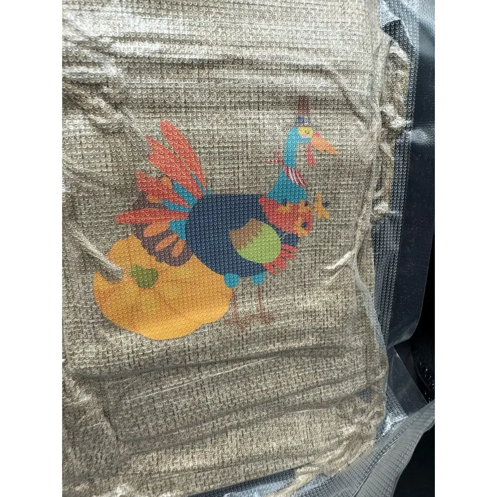 Burlap Bag Sack Party Decorative Gift Bag Wih 24 Designs Rustic 48pcs-Set of 2
